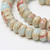 Synthetic Aqua Terra Jasper Beads Strands G-P237-03-1