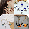 120Pcs 4 Styles 316 Surgical Stainless Steel Wine Glass Charms Rings STAS-BBC0009-37S-6
