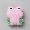 Frog Luminous Food Grade Eco-Friendly Silicone Beads SIL-WH0003-12D-1