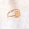 304 Stainless Steel Cuff Open Rings RJEW-C151-03C-G-2