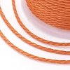 Round Waxed Polyester Cord X-YC-G006-01-1.0mm-07-2