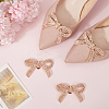 4Pcs Alloy Rhinestone Shoe Decoration AJEW-GF0009-29KCG-4