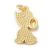 Rack Plating Brass Pendants X-KK-R144-04G-2