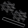 200Pcs Transparent Acrylic Sheets FIND-GA0007-20A-6