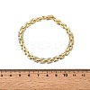Brass Micro Pave Clear Cubic Zirconia Panther Chain Bracelets for Women BJEW-H630-04G-5