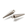 201 Stainless Steel Pendants STAS-F311-05P-06-2