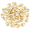 40Pcs Tibetan Alloy Beads TIBEB-BC0001-06-1