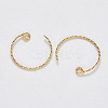 Brass Earring Hooks KK-T049-026G-NF-2