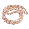 Electroplate Glass Beads Strands EGLA-C009-01B-PL01-2