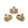 Ion Plating(IP) 304 Stainless Steel Enamel Charms STAS-Q001-25G-3