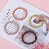 Polymer Clay Heishi Surfer Stretch Bracelets Set BJEW-SW00130-4