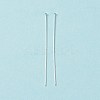 Brass Flat Head Pins X-KK-WH0058-03D-S-1