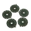 Flat Round Zinc Alloy Big Pendant LS-PALLOY-R065-110-FF-1