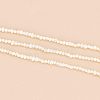 1 Strand Natural Cultured Freshwater Pearl Beads Strands PEAR-NB0001-34-4