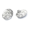 Tarnish Resistant 201 Stainless Steel Stud Earrings EJEW-K270-22P-2