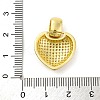 Brass Pendants with Cubic Zirconia KK-D536-04G-3
