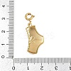 304 Stainless Steel Pendant Decorations STAS-L296-08G-02-3