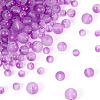 300Pcs Frosted Transparent Glass Beads GLAA-TA0002-78A-2