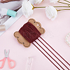25 Yards Nylon Wavy Fringe Lace Trim Ribbon OCOR-GF0004-30B-4