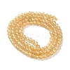 Natural Yellow Apatite Beads Strands G-N342-20B-01-3