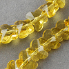 Transparent Glass Beads Strands GLAA-R047-2