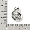 Marine Organism Tibetan Style Alloy Pendants FIND-B050-33AS-09-3