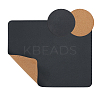3Pcs Cork & Leather Mouse Pad AJEW-OC0014-75C-1