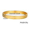 Men's 304 Stainless Steel Bangles WG5FBFC-01-2