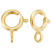 925 Sterling Silver Spring Ring Clasps STER-BBC0007-81G-01-1