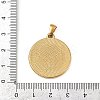 304 Stainless Steel Pendants STAS-C131-04G-07-3
