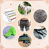 18Pcs 3 Styles Stainless Steel Linking Rings STAS-AR0002-66-5