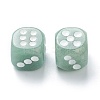 Natural Green Aventurine Cabochons G-M378-02L-2