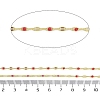 Rack Plating Brass Dapped Chains AJEW-Q153-02G-05-2