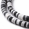 Handmade Polymer Clay Beads Strands CLAY-R089-3mm-010-4
