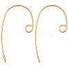40Pcs Brass Earring Hooks KK-BBC0010-19G-1