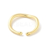 Brass Open Cuff Ring Components LS-KK-G518-06G-02-2