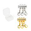 2 Set 2 Style Alloy Magnetic Slide Lock Clasps FIND-YW0001-24-1