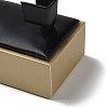 Wood Coverd with PU Leather Bracelet Display Pedestals LS-ODIS-C010-04-3