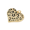 Brass Micro Pave Clear Cubic Zirconia Pendants KK-R221-01G-05-2