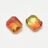 Pointed Back Glass Rhinestone Cabochons RGLA-T079-6x8-006TO-2
