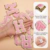 38Pcs 38 Style Cloth Iron on/Sew on Patches DIY-FW0001-16-3