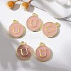 Golden Plated Alloy Enamel Charms LS-ENAM-S118-07U-5