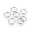 Tarnish Resistant 304 Stainless Steel Saw Cut Open Jump Rings STAS-P212-25P-10-1