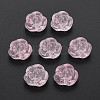 Transparent Baking Painted Glass Beads GLAA-S190-022-A07-5