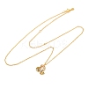 925 Sterling Silver Colorful Cubic Zirconia Constellation Pendant Cable Chain Necklaces for Women STER-R009-01G-09-4