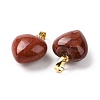 Natural Red Jasper Pendants G-I311-A25-G-2