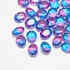 Pointed Back Glass Rhinestone Cabochons RGLA-T080-6x8-004TO-1