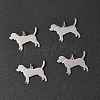 4Pcs 304 Stainless Steel Pendants STAS-FS0002-01A-6