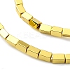 Electroplated Synthetic Non-magnetic Hematite Beads Strands G-I360-Y01-01-3