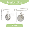 Iron Brooch JEWB-FH00015-2